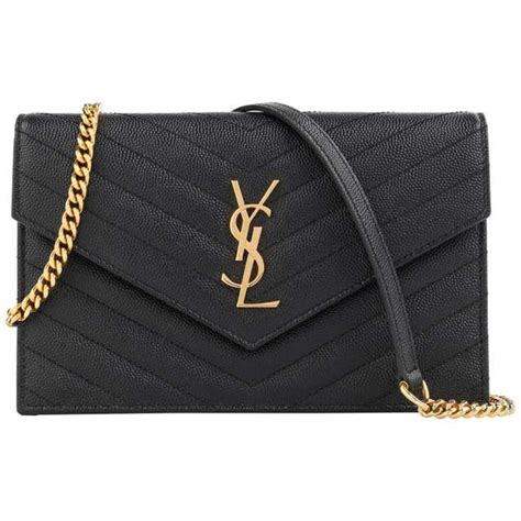 ysl black clutch bag|ysl evening bag sale.